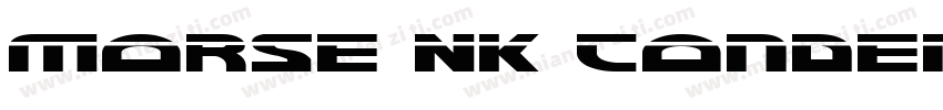 Morse NK Condensed Laser Italic字体转换